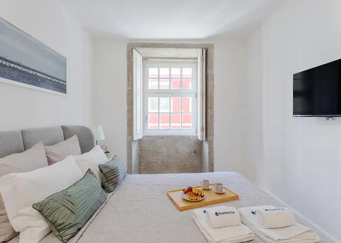 公寓 Hostwise - Stylish Retreat In Porto's Heart